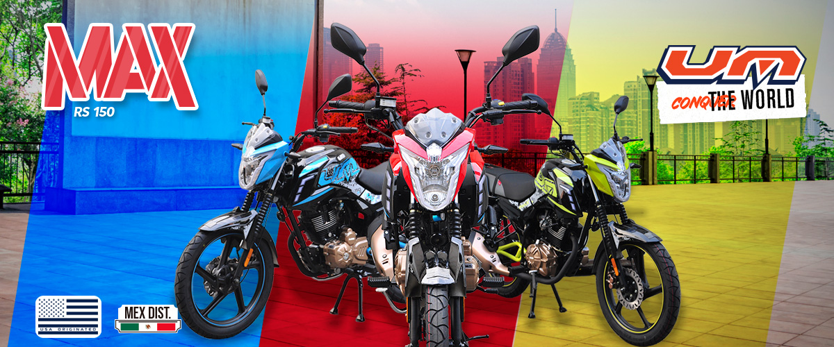 Max RS 150 en exhibición