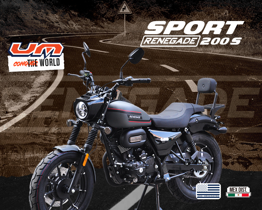 Renegade Sport 200 S en exhibición móvil