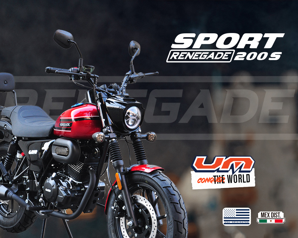 Renegade Sport 200 S en exhibición móvil
