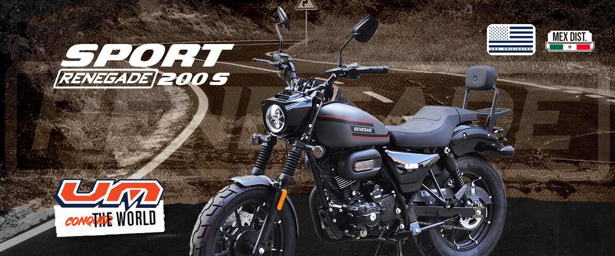 Renegade Sport 200 S en exhibición