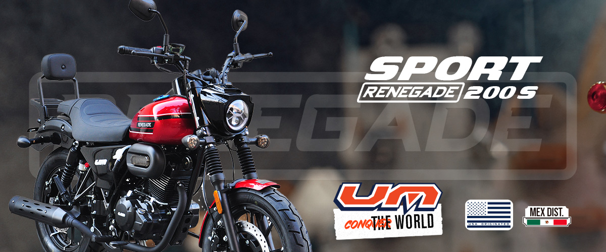 Renegade Sport 200 S en exhibición