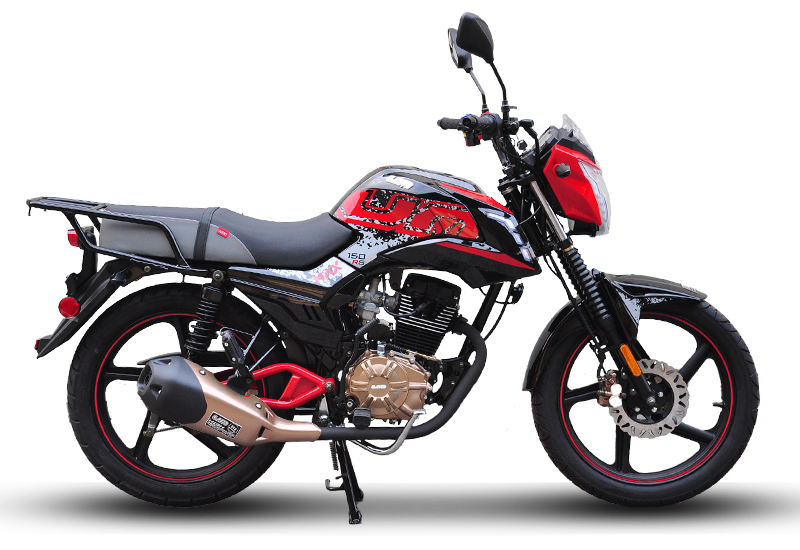 Motocicleta Max RS 150 color rojo