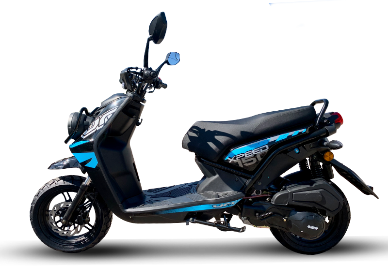 Motocicleta Xpeed 150 X color azul